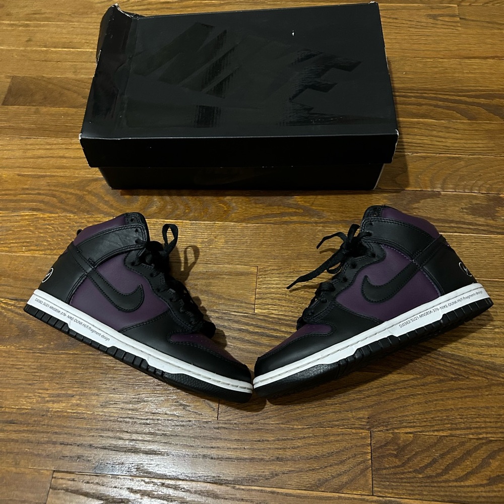 Fragment x Nike Dunk High